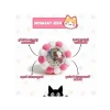 Çıngıraklı Ponpon Kedi Oyuncağı Renkli İnteraktif Peluş Top
