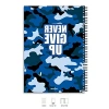 Çizgili A4 Defter - 200 Sayfa, Never Energy