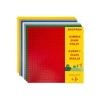 Classic Kırmızı Zemin Plaka, +4 Yaratıcı Oyuncak Yapım Seti (1 Parça) 25cmx25cm, Baseplate