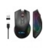Claws Crossfire Air V1 Kablosuz 10000 Dpi Pixart PMW3325 Sensör Makro Yazılımlı Chromatic RGB Kablosuz Gaming Mouse - Siyah (2.4 GHz Kablosuz + BT5.1 + Type-C ile Kullanım Desteği)