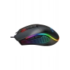 Claws Crossfire V1 12800 Dpi Full Wide RGB Özel ABS Doku & Claws Reflex Örgü Kablolu Gaming Mouse - Siyah