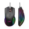 Claws Crossfire V1 12800 Dpi Full Wide RGB Özel ABS Doku & Claws Reflex Örgü Kablolu Gaming Mouse - Siyah