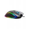 Claws Nova V1 12800 Dpi Wide RGB Özel ABS Doku & Claws Reflex Örgü Kablolu Ekstra Fire Butonlu Gaming Mouse - Siyah