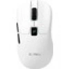 Claws Rajin Strike Üç Modlu Kablosuz & Kablolu 12800 Dpi LCD Ekran & Makro Yazılımlı Kablosuz Gaming Mouse - Beyaz (2.4 Ghz Kablosuz + Bt5.1 + Type-C ile Kullanım Desteği)