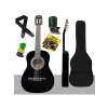 Çocuklar İçin 36 İnç 3/4 Gitar, Çanta ve Aksesuar Seti ile Eğlence