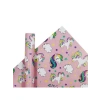 Çocuklar için Eğlenceli Temalı Hediye Paketleme Kağıdı, 70x100 cm, 2li Set
