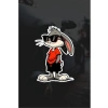 Çok Renkli 14x9,5 cm Bugs Bunny Sticker, Araba ve Laptop İçin