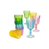 Çok Renkli Minyatür Bardak Seti - 8 Adet