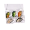Crankbait Balık Olta Yem Seti, 5 Adet Sesli Bilyalı Kutulu