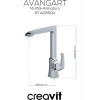 Creavit Avangart Krom Eviye Bataryası AG8500