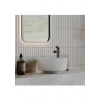 Creavit Fiore Oval Beyaz Deliksiz Lavabo 40 cm FI140