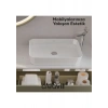Creavit Loop Dikdörtgen Beyaz Deliksiz Lavabo 60 Cm LP060