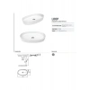 Creavit Loop Oval Beyaz Deliksiz Lavabo 70 Cm LP170