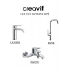 Creavit Lua Batarya Seti 3’lü Banyo-Lavabo-Evye