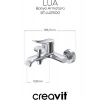 Creavit Lua Batarya Seti 3’lü Banyo-Lavabo-Evye