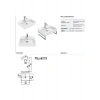 Creavit Next Kare Beyaz Delikli Lavabo 40x50 Cm NX242