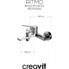 Creavit Ritmo Krom Banyo Bataryası RT2500