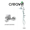 Creavit SH630 Tepe Duş Sistemi ve Liva Banyo Bataryası LV2500