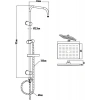 Creavit SH630 Tepe Duş Sistemi ve Liva Banyo Bataryası LV2500