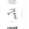 Creavit Slope Krom Lavabo Bataryası SP1500