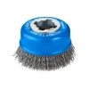 Dalgalı Tencere Fırçası, Metal İçin, Ø 75 mm, X-Lock Uyumlu