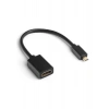 Dark Micro HDMI to HDMI (Dişi), Altın Uçlu Dönüştücü Kablo (DK-HD-AHDMIXMICRO2)