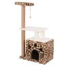 Dayanıklı Kedi Tırmalama Yüzeyi, Leopar Desenli