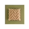 Dekoratif Bej Renk Yastık - 43 x 43 cm