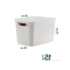 Dekoratif Kapaklı Kutu, 35x25x22 cm Ölçülerinde, 15 Litre Saklama Alanı