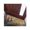Dekoratif Kapı Önü Paspası, 45X70 cm Tasarımı ile Dış Mekan Kullanımı için