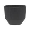 Dekoratif Saksı, Antrasit Renk, 3.3 Litre Kapasite, 18.5 cm