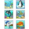 Deniz Hayvanları Temalı 3D Puzzle - 9 Küp ile 6 Yapboz