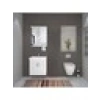 Denko Banyo Lotus 60 cm Beyaz Banyo Dolabı