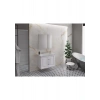 Denko Banyo Royal 65 cm Banyo Dolabı Takımı Beyaz