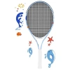 Desenli Tenis Raketi, Mavi Renk Seçeneği ile Yüksek Performans