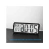 Dijital Duvar Saati, LCD Ekran, 20x8 cm, USB Pilli