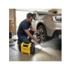 Dijital Lastik Şişirme Pompası, 12V/220V, 150 PSI, LED Lambalı
