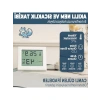 Dijital Oda Termometresi ve Nem Ölçer - LCD Ekranlı