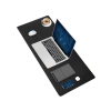 Dikişli Kenar Dayanıklı Deri Mouse Pad, Büyük Boy