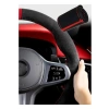 Dikmeli Direksiyon Kılıfı, Alkantra, Kırmızı Yüzüklü
