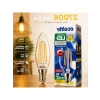 Dim Edilebilir 6W E14 Filament LED Mum Ampul, Vintage Tasarım
