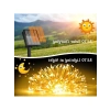 Dış Mekan için Solar String Işıklar, 200 LED 72 Ft Güneş Işığı Dış Mekan Su Geçirmez 8 Modlu, Güneş Işığı Dış Mekan Veranda Ağacı Noel Partisi Düğün Dekoru için (Sıcak Beyaz)