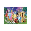 Disney Karakterleri Temalı 200 Parça Puzzle, Eğlenceli Zihin Geliştirme