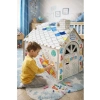 DIY Oyun Evi, Kolay Kurulum ve Boyama ile Çocukların Yaratıcılığını Geliştirir