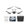 DJI Mini 3 Fly More Combo, DJI RC Ekranlı Kumandalı, 4K 30 FPS, 2.7K 60 FPS, 33DK, Drone, Gri