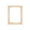 Doğal Ahşap Yüzen Kanvas Çerçeve, 22x30 cm