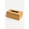 Doğal Bambu Peçetelik - Modern Tasarım, 23x12x8,5 cm