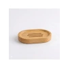 Doğal Bambu Sabunluk, Su Süzgeçli Tasarım ile Minimalist Aksesuar