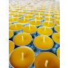 Doğal Petek Balmumu Tealight Mum Seti (12 Adet)
