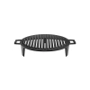Döküm Mangal Izgarası, Silikon Kulplu ve 22x32 cm Ölçülerinde